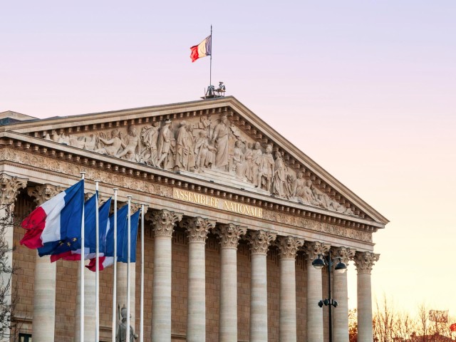 Nationalversammlung Paris Frankreich Parlament