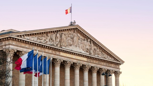 Nationalversammlung Paris Frankreich Parlament