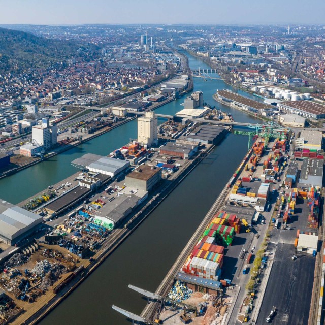 Stuttgart Hafen Baden-Württemberg