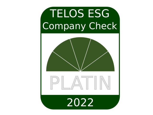 TELOS ESG Company Check 2022 - Platin für die LBBW Asset Management