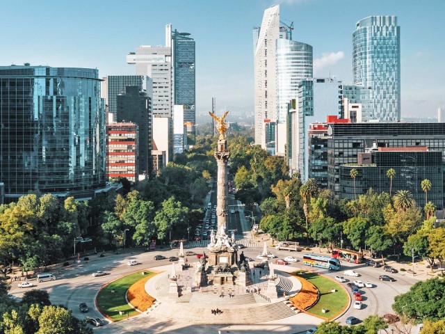 The city of Mexico City 