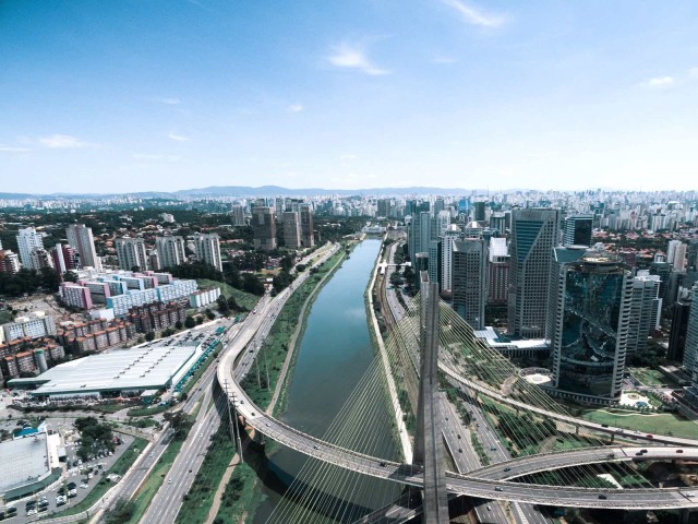 Die Stadt Sao Paulo