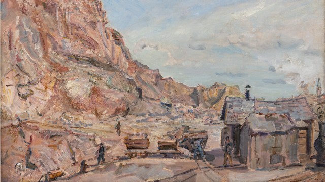 Max Slevogt quarry near Albersweiler 1912
