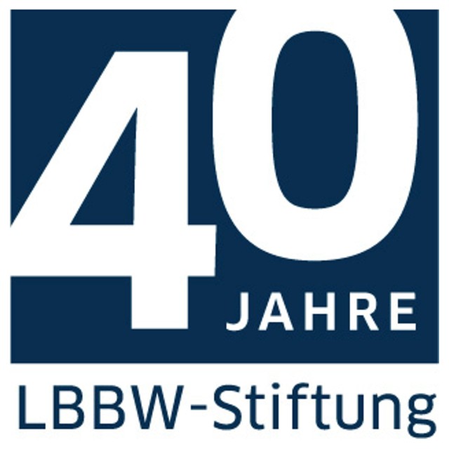 LBBW Stiftung Logo 40 Jahre Blau