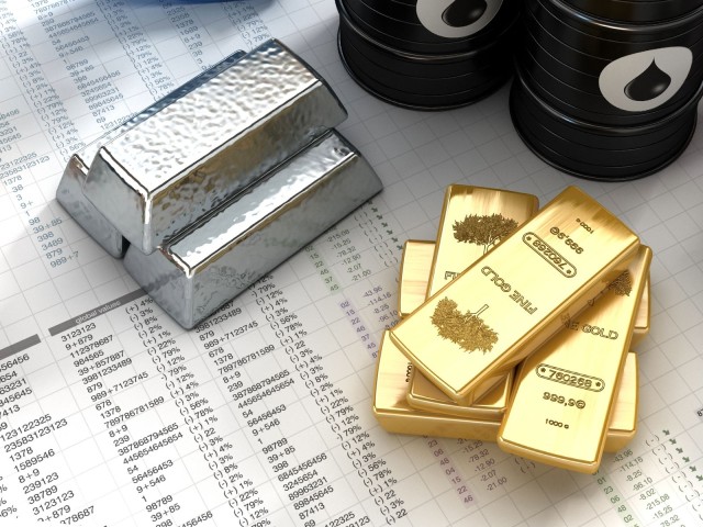 Gold, Silber, Öl Finanzdaten Preise Prognosen