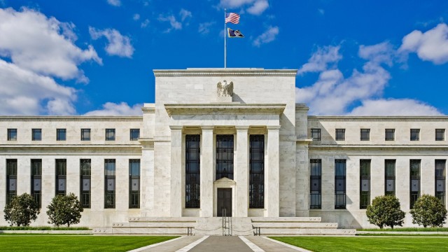 Federal Reserve Building in Washington DC USA